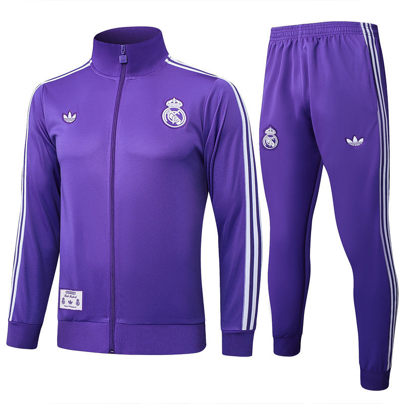 Real Madrid Trainingsanzug mit Zipper 2025/26