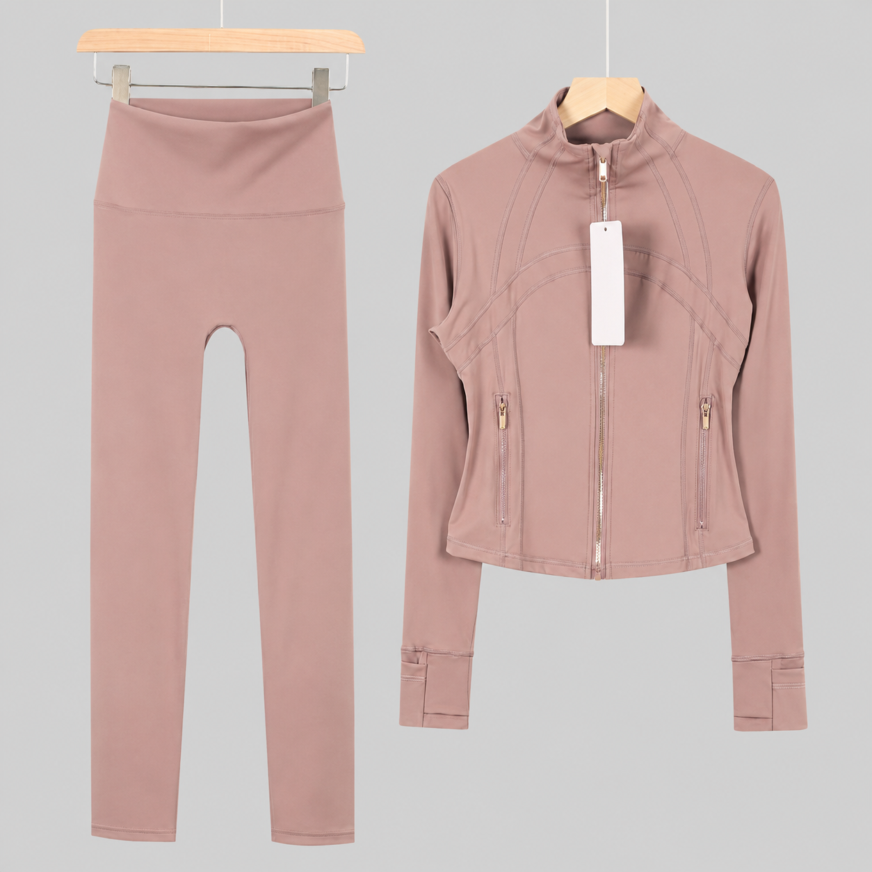 Lulusport Jacke & Leggins Cake Brown