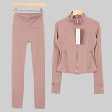 Lulusport Jacke & Leggins Cake Brown