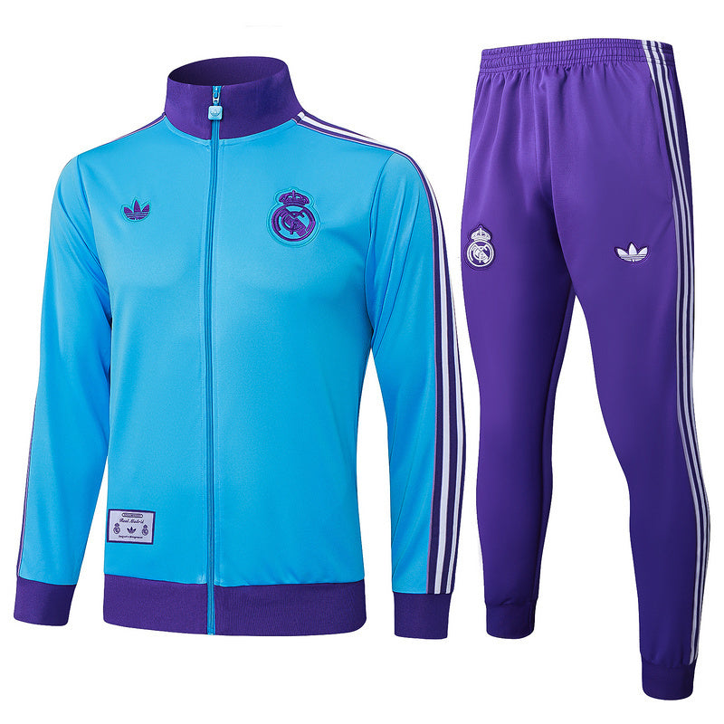 Real Madrid Trainingsanzug mit Zipper 2025/26