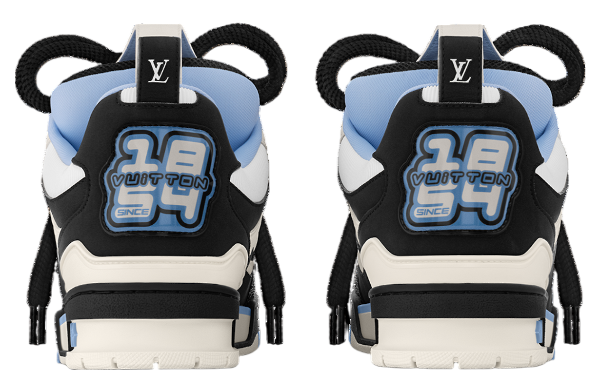 LV Skates Schwarz Weiß - Farbig